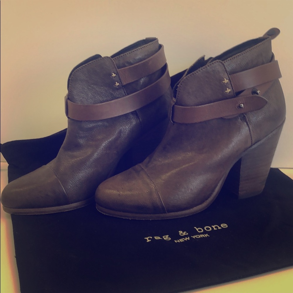 Rag N Bone leather ankle boots